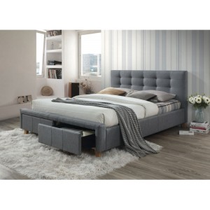 Кровать SIGNAL ASCOT серый, 160/200